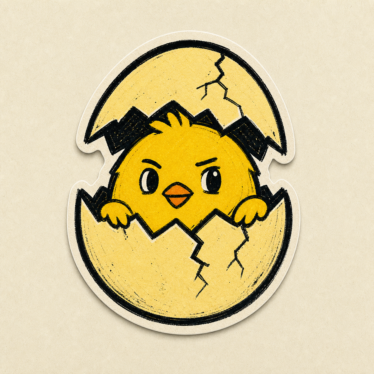 HATCH calm cracked shell avatar